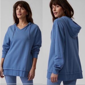 Athleta Sundown Alliance Oversized Hoodie Pullover Sz XL EUC